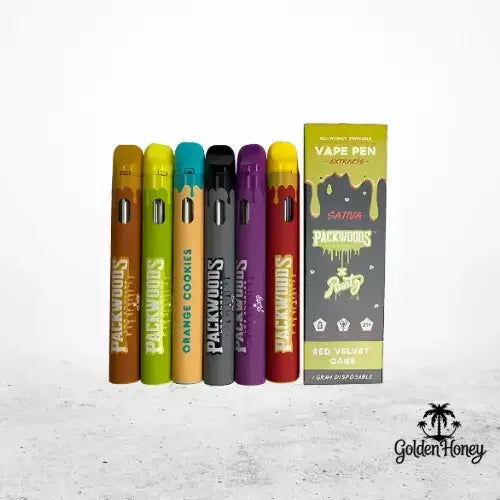 PackWoods x Runtz Vape Pen Americano 1ML Premium Golden Honey PackWoods x Runtz Vape Pen Americano 1ML Premium Golden Honey