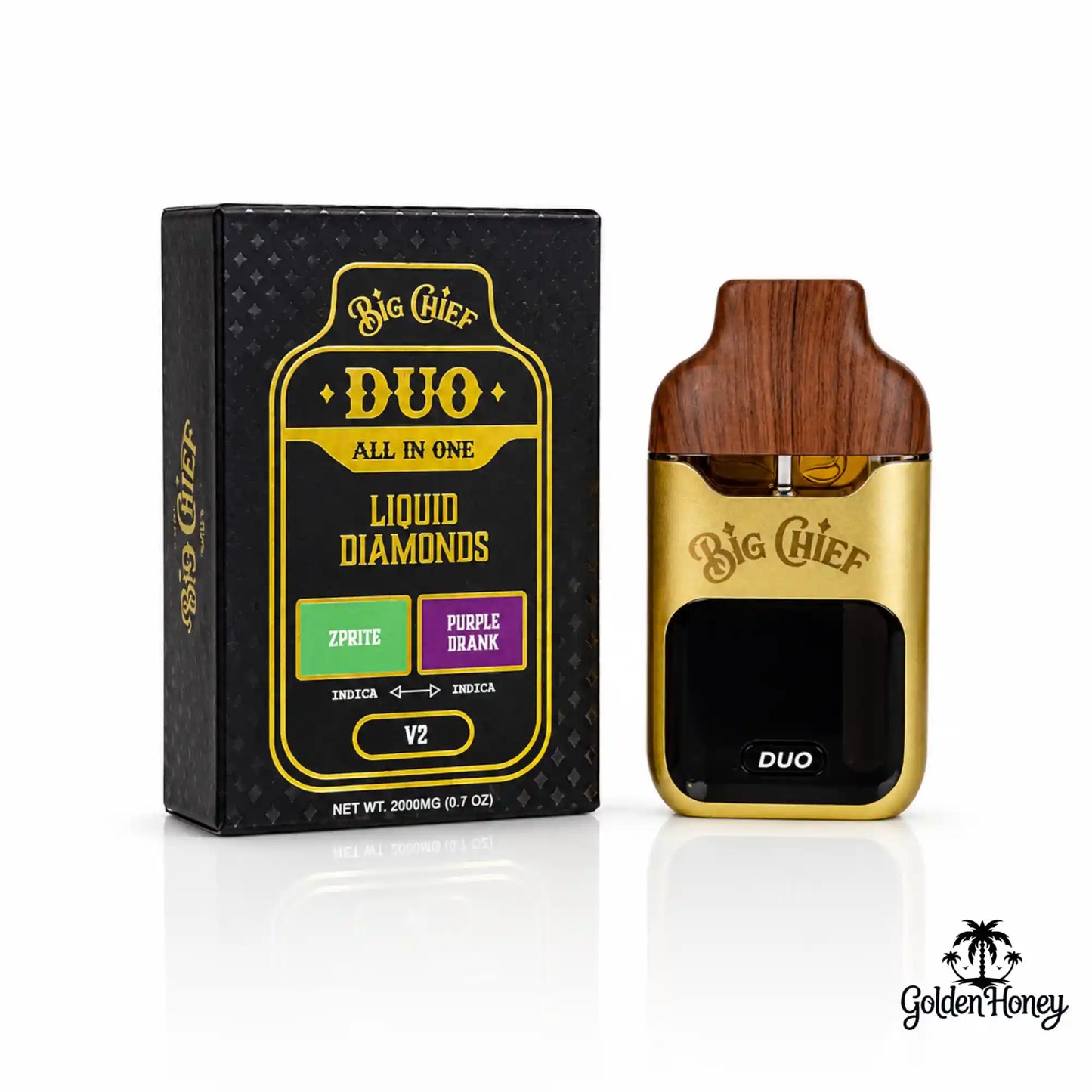 Dispositivo desechable duo all in one 2ML