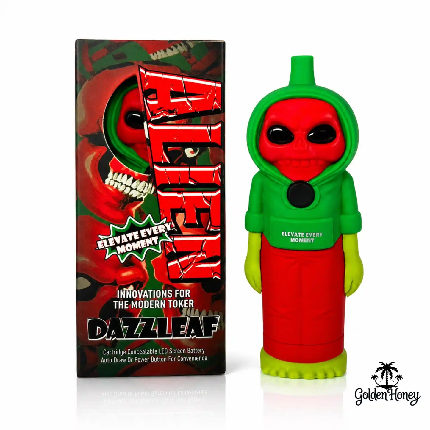 Bateria Dazzleaf Alien, eleva el momento