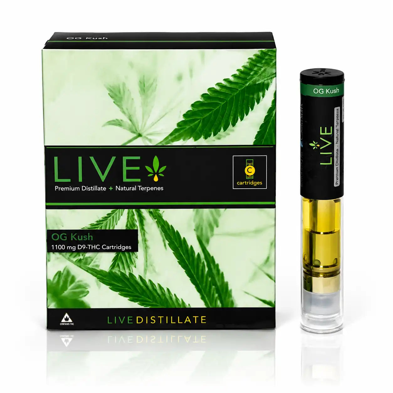 Cartucho importado 1ML LiveDistillate