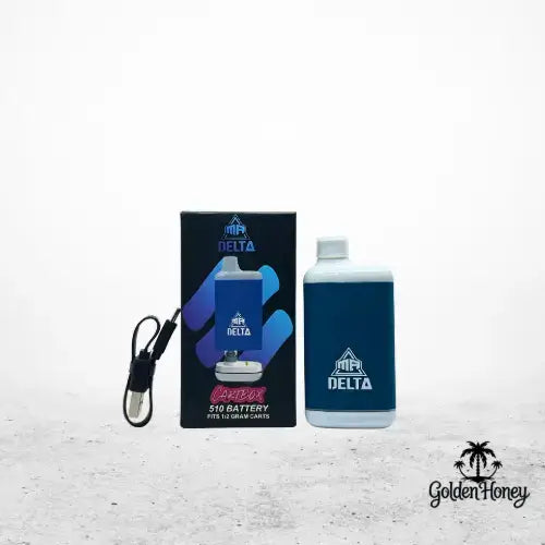 Delta Box Batería in compact design, ideal for discreet vaping, featuring hidden capsule and advanced functionality.