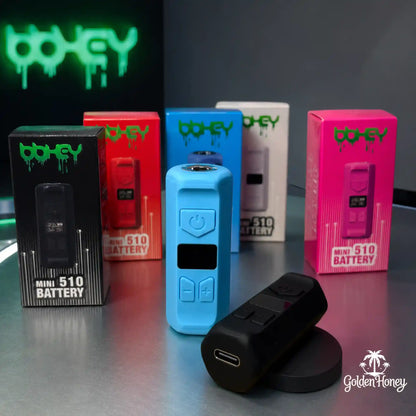 Portable battery 510thread mini OLED screen display