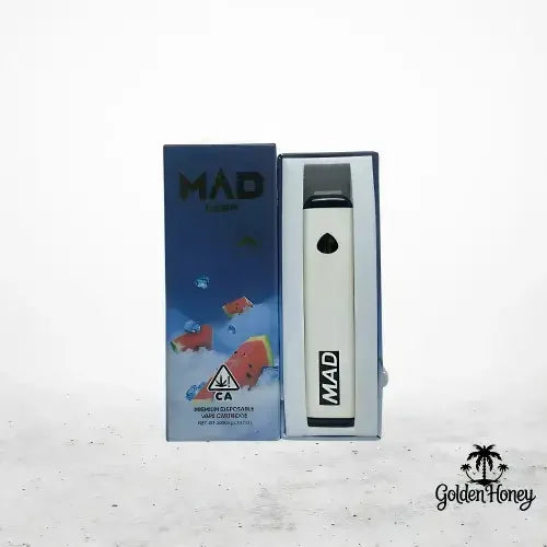 Mad Labs 1ML dispositivo en caja, estilo urbano y diseño compacto para uso fácil.